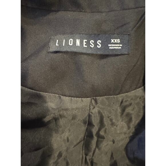 LIONESS-Olympia Blazer Dress/Long Black Blazer in XXS - Picture 5 of 7